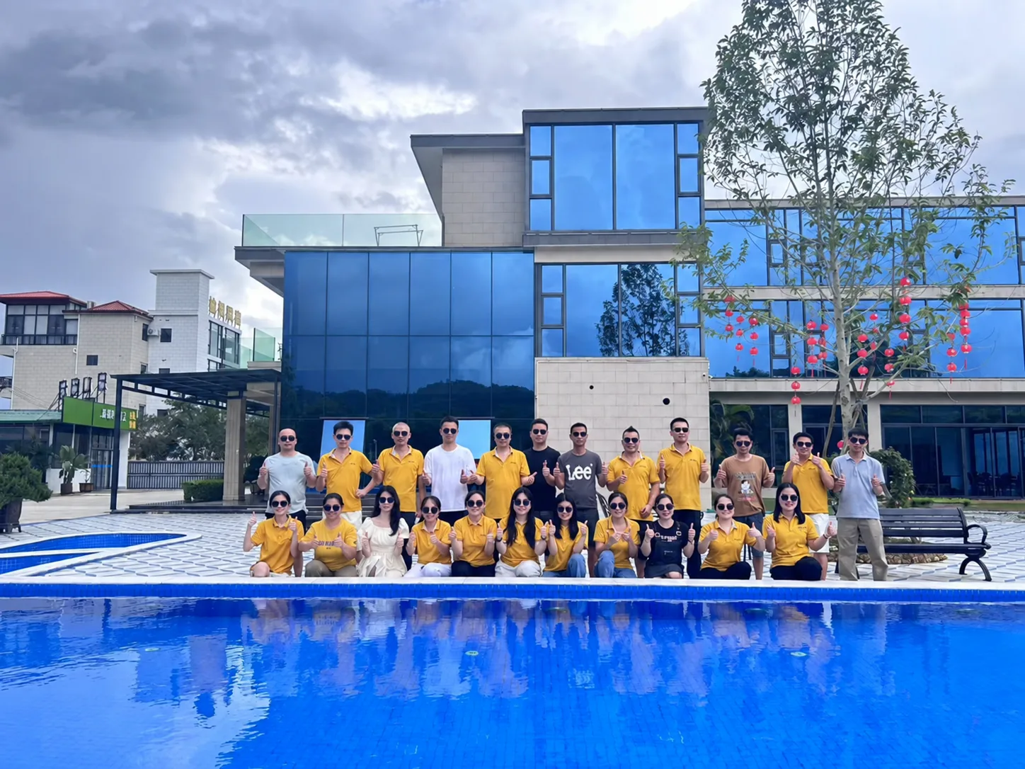 Team in Arbeitsumgebung